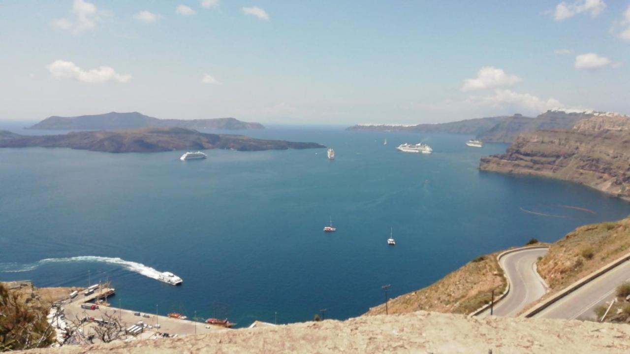 Villa Poudras Amazing View Caldera Ormos Athinios Exterior foto